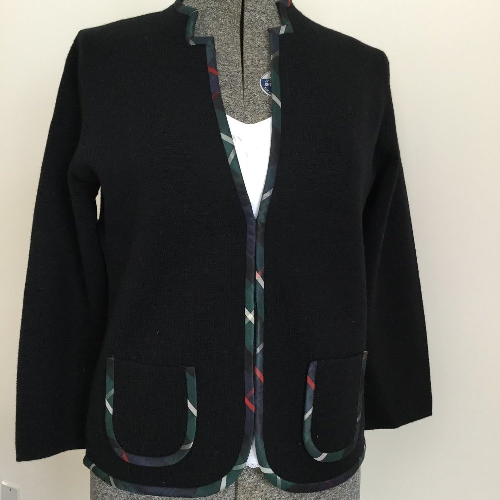J. Crew NWOT Ex-Lrg Navy Merino Wool Jacket